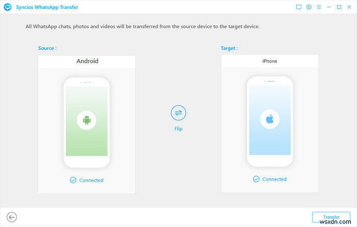 iPhone 16/16 Plus-এ এক-ক্লিক WhatsApp সিঙ্ক—দ্রুত, নিরাপদ স্থানান্তর 