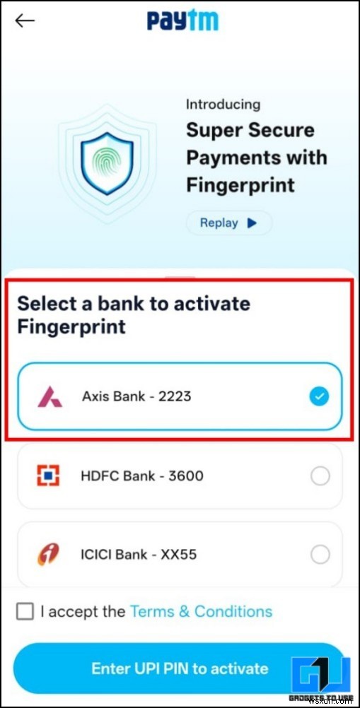Paytm, PhonePe এবং Amazon Pay-তে ফিঙ্গারপ্রিন্ট UPI পেমেন্ট চালু করুন 