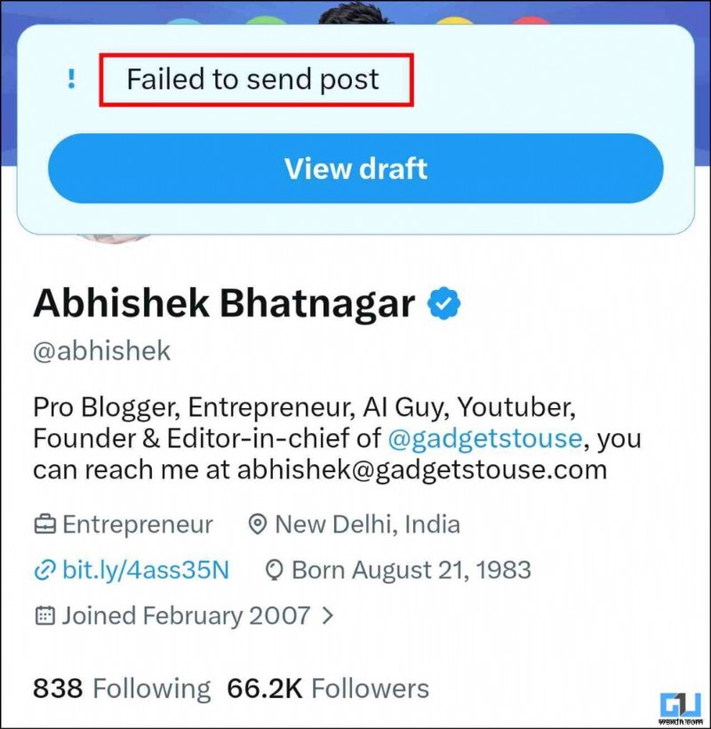 X (Twitter)-এ  সন্দেহজনক লগইন প্রতিরোধ  ত্রুটির সমাধান করুন - দ্রুত ধাপে ধাপে নির্দেশিকা 