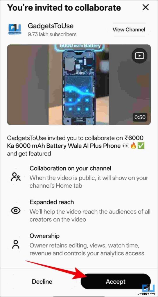 একটি অ-কার্যকর YouTube সহযোগিতা লিঙ্ক ঠিক করা:ধাপে ধাপে নির্দেশিকা 