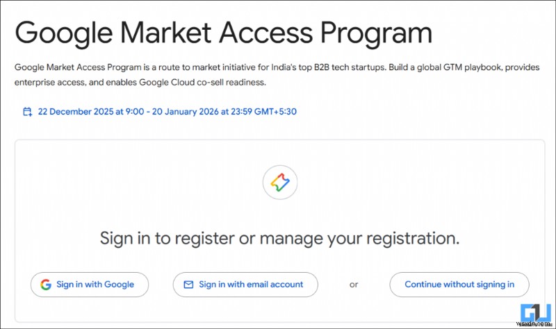 Google বিশ্বব্যাপী সম্প্রসারণের জন্য ভারতীয় AI স্টার্টআপগুলিকে শক্তিশালী করতে বাজার অ্যাক্সেস প্রোগ্রাম চালু করেছে৷ 