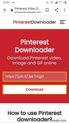 Pinterest ভিডিও ডাউনলোড করুন:সহজ, নিরাপদ এবং বিনামূল্যে 
