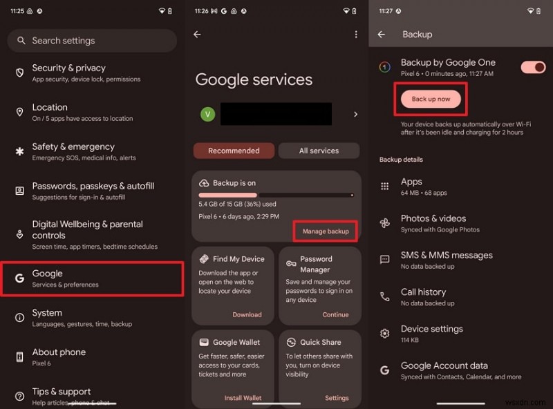 ধাপে ধাপে নির্দেশিকা:আপনার নতুন ফোনে Google বার্তা স্থানান্তর করুন 
