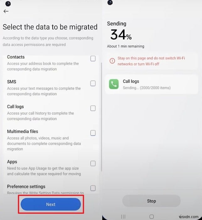 নির্বিঘ্নে Xiaomi-তে আপনার ডেটা স্থানান্তর করুন:একটি ধাপে ধাপে নির্দেশিকা 