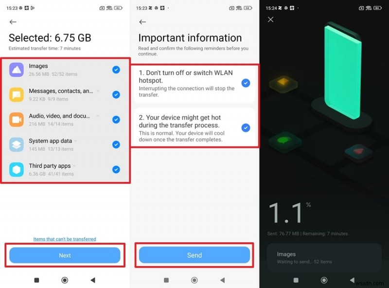 নির্বিঘ্নে Xiaomi-তে আপনার ডেটা স্থানান্তর করুন:একটি ধাপে ধাপে নির্দেশিকা 