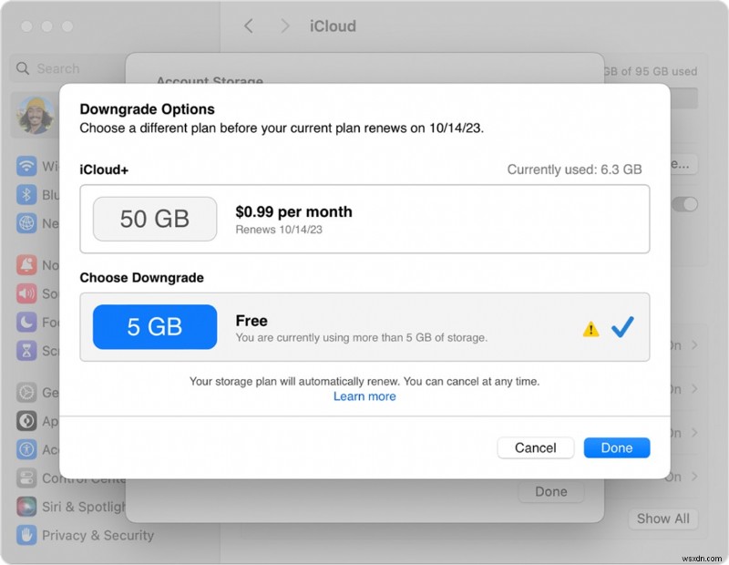 আপনার iCloud স্টোরেজ সাবস্ক্রিপশন বাতিল করার জন্য ধাপে ধাপে গাইড 