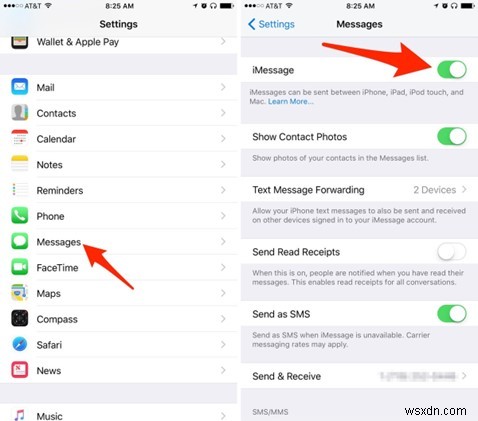 iMessage থেকে SMS-এ স্যুইচ করা:একটি ধাপে ধাপে নির্দেশিকা৷ 