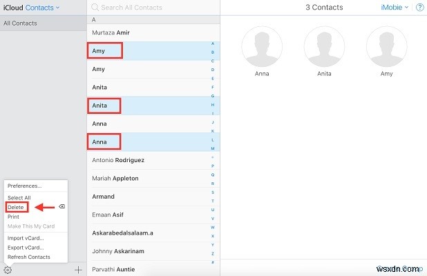 সদৃশ iCloud পরিচিতি বাদ দিন:দ্রুত এবং নির্ভরযোগ্য পদ্ধতি 