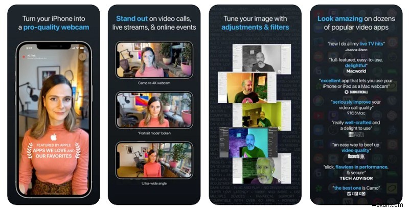 iOS এবং Android এর জন্য সেরা 10টি ওয়েবক্যাম:মিটিং এবং কলের জন্য উচ্চ-মানের ভিডিও 