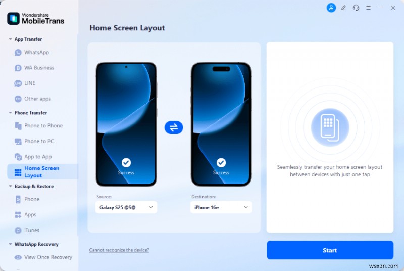 নিরবিচ্ছিন্ন Samsung হোম স্ক্রীন আইফোনে স্থানান্তর:একটি ধাপে ধাপে নির্দেশিকা৷ 