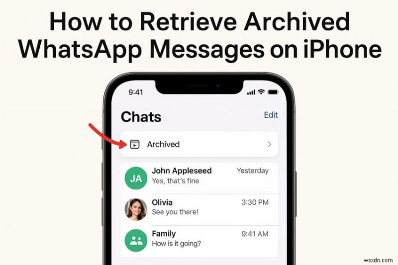আপনার iPhone এ আর্কাইভ করা WhatsApp চ্যাট পুনরুদ্ধার করুন:ধাপে ধাপে নির্দেশিকা 
