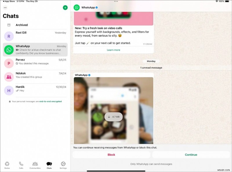 অফিসিয়াল গাইড:নির্বিঘ্ন মেসেজিংয়ের জন্য iPad এ WhatsApp সেট আপ করা 