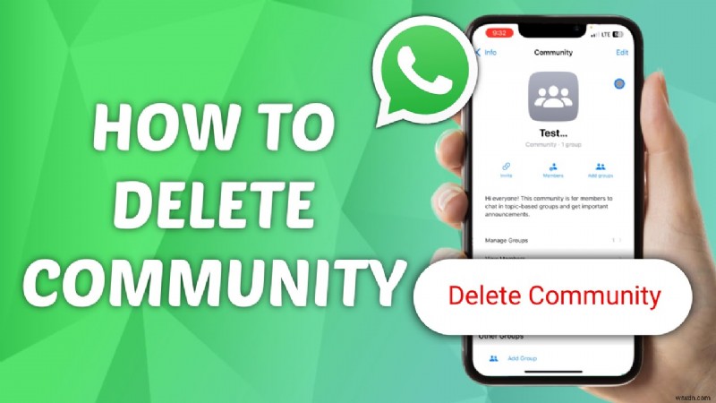 একটি WhatsApp সম্প্রদায় দ্রুত মুছুন:ধাপে ধাপে নির্দেশাবলী 