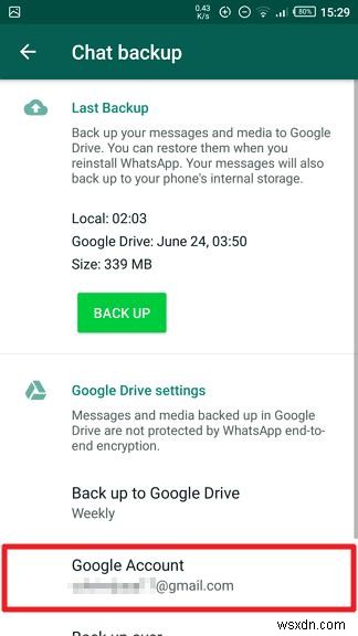 Google ড্রাইভে অনুপস্থিত WhatsApp ব্যাকআপগুলি সমাধান করুন:ধাপে ধাপে নির্দেশিকা 