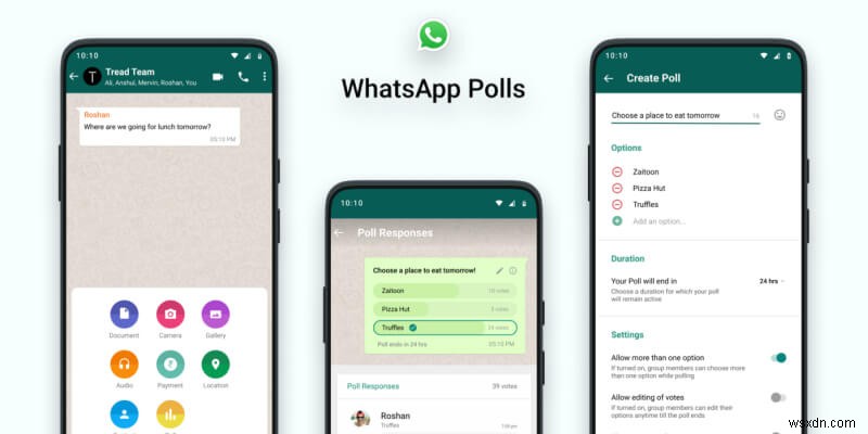 WhatsApp-এ একটি পোল তৈরি করুন এবং শেয়ার করুন – ধাপে ধাপে নির্দেশিকা 