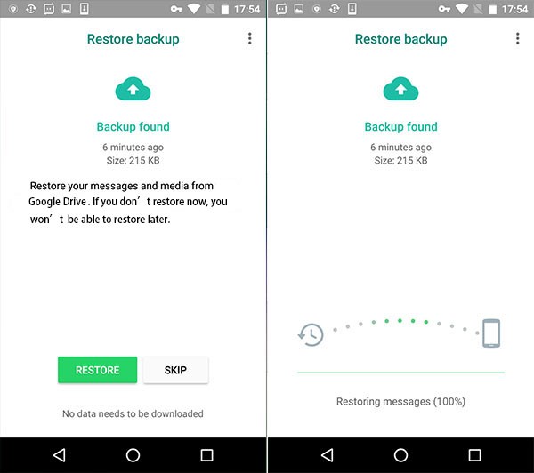 কিভাবে 6টি সহজ ধাপে Android ফোনের মধ্যে WhatsApp ডেটা স্থানান্তর করা যায় 