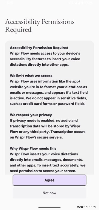 Wispr Flow Android পর্যালোচনা:এখনও পর্যন্ত সবচেয়ে সঠিক ভয়েস-টু-টেক্সট অ্যাপ 