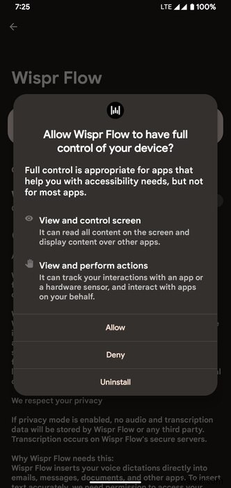 Wispr Flow Android পর্যালোচনা:এখনও পর্যন্ত সবচেয়ে সঠিক ভয়েস-টু-টেক্সট অ্যাপ 