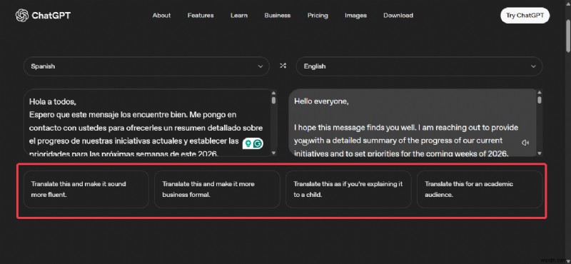 OpenAI ChatGPT অনুবাদ চালু করেছে:নির্ভুল, প্রসঙ্গ-সচেতন অনুবাদ বিনামূল্যে 