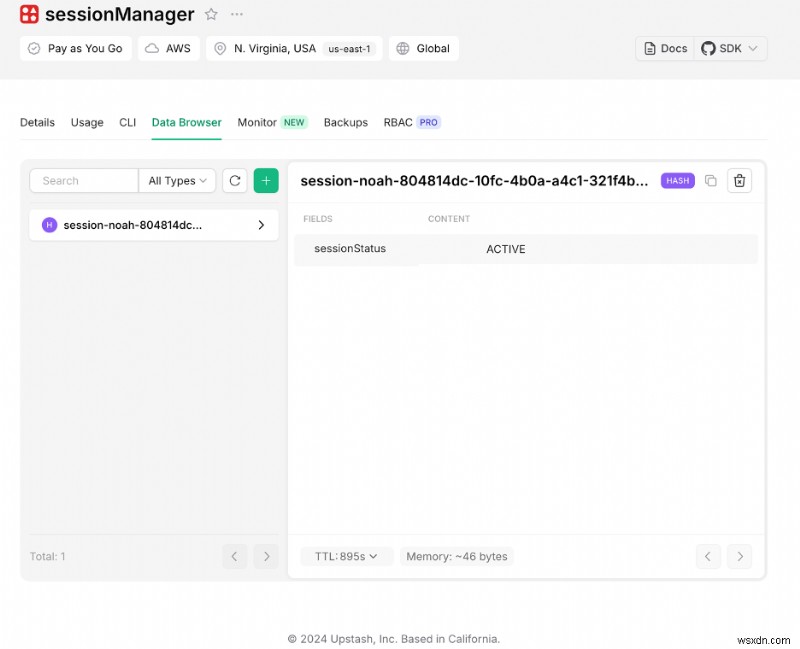 Upstash Redis ব্যবহার করে Next.js-এ নিরাপদ সেশন ম্যানেজমেন্ট 