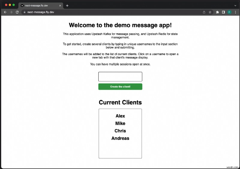 Upstash Kafka, Redis, এবং Next.js-এর সাথে একটি রিয়েল-টাইম চ্যাট অ্যাপ তৈরি করুন