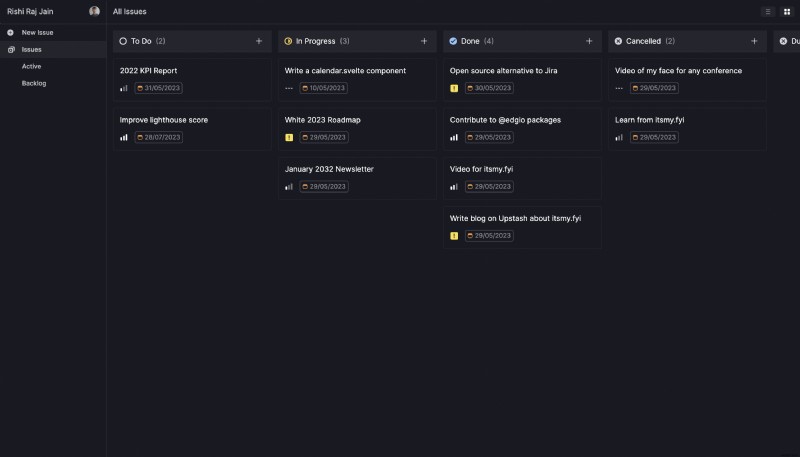 Firebase, Upstash, এবং SvelteKit সহ একটি ওপেন-সোর্স JIRA ক্লোন তৈরি করা 