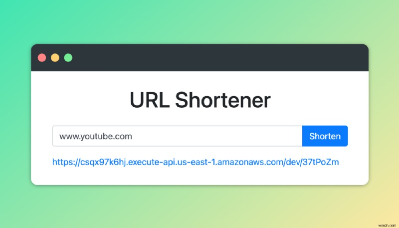 AWS Lambda, Python, এবং Upstash Redis এর সাথে একটি সার্ভারহীন URL শর্টনার তৈরি করুন 