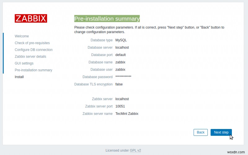 ডেবিয়ান 11 এবং 10 এ Zabbix ইনস্টল করার জন্য ধাপে ধাপে নির্দেশিকা 