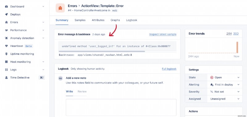 AppSignal-এর মাধ্যমে DigitalOcean-এ আপনার রুবি অন রেল অ্যাপ চালু করুন:একটি ধাপে ধাপে নির্দেশিকা