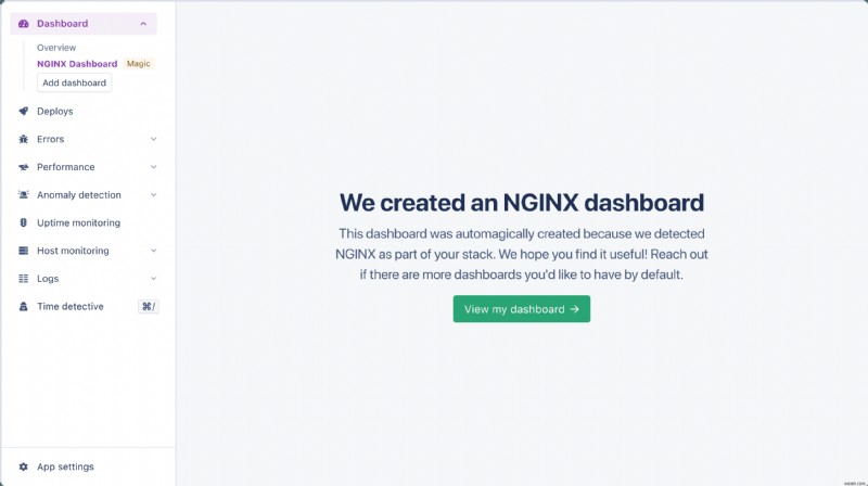 AppSignal সহ স্বয়ংক্রিয় NGINX পারফরম্যান্স মনিটরিং:রিয়েল-টাইম ইনসাইট এবং কাস্টম ড্যাশবোর্ড