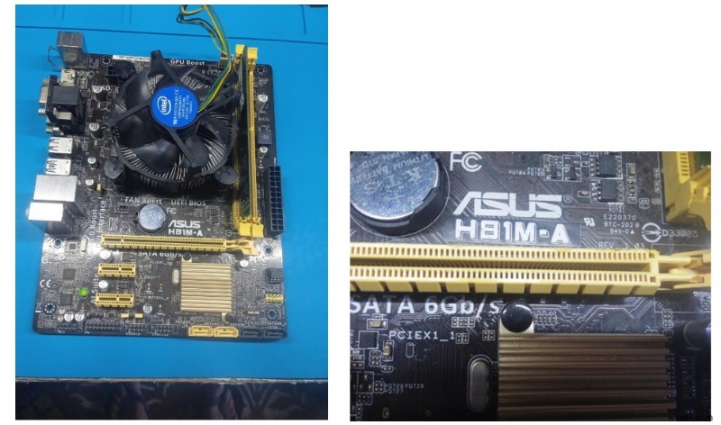 ASUS H81M-A চতুর্থ প্রজন্মের মাদারবোর্ড মেরামত করা:বিশেষজ্ঞ ডায়াগনস্টিকস এবং ফিক্স 