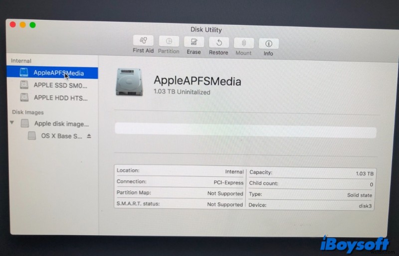 ফিউশন ড্রাইভ Mac Mini/iMac-এ দুটি ভলিউমে বিভক্ত হয়—সাধারণ সমাধান 