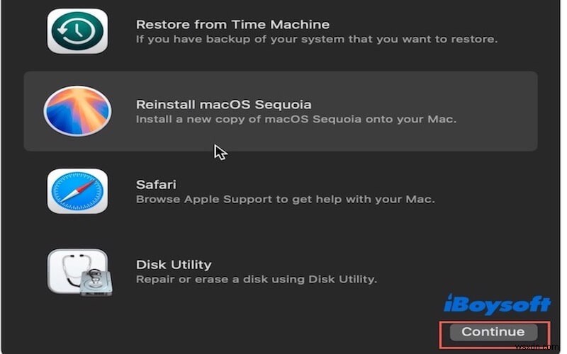 নিরাপদে macOS পুনরায় ইনস্টল করুন:আপনার সমস্ত ডেটা রাখুন (তাহো থেকে মন্টেরি পর্যন্ত) 