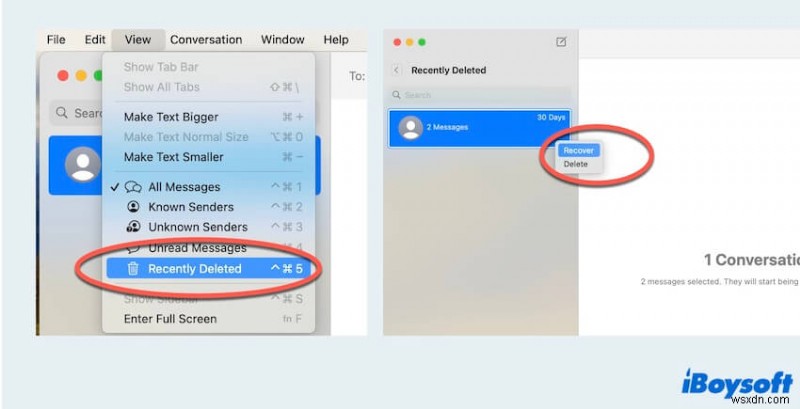 ম্যাকে মুছে ফেলা iMessages পুনরুদ্ধার করুন:হারিয়ে যাওয়া কথোপকথন পুনরুদ্ধার করার জন্য প্রমাণিত কৌশল 