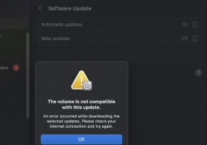 একটি বহিরাগত ড্রাইভে macOS Big Sur ইনস্টল করার সময়  ভলিউম সামঞ্জস্যপূর্ণ নয়  ত্রুটির সমাধান করুন 