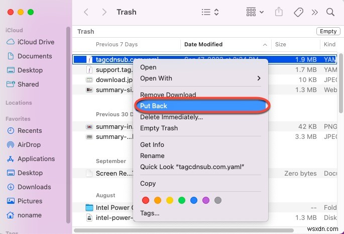 Mac এ মুছে ফেলা বা হারিয়ে যাওয়া iMovie প্রকল্পগুলি পুনরুদ্ধার করুন:ধাপে ধাপে নির্দেশিকা 