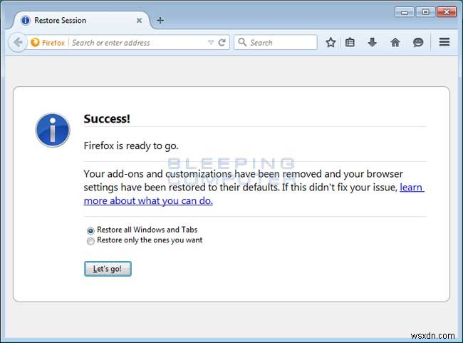 SearchGeniusApp.com এ অবাঞ্ছিত অনুসন্ধান পুনঃনির্দেশ দূর করুন 