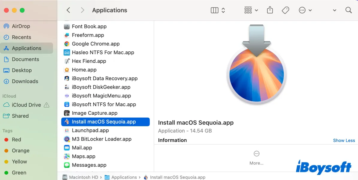 কিভাবে একটি বুটযোগ্য macOS 15 Sequoia USB ইনস্টলার তৈরি করবেন 
