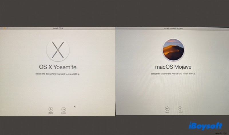 macOS / OS X ইনস্টল বা পুনরায় ইনস্টল করার সময়  নো ডিস্ক  ত্রুটির সমাধান করুন 