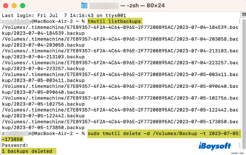 macOS Sonoma, Ventura, এবং Sequoia-এ  টাইম মেশিন ব্যাকআপ সম্পূর্ণ করতে পারেনি  ত্রুটিগুলি সমাধান করুন 