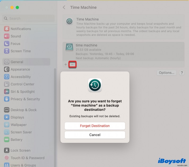 macOS Sonoma, Ventura, এবং Sequoia-এ  টাইম মেশিন ব্যাকআপ সম্পূর্ণ করতে পারেনি  ত্রুটিগুলি সমাধান করুন 