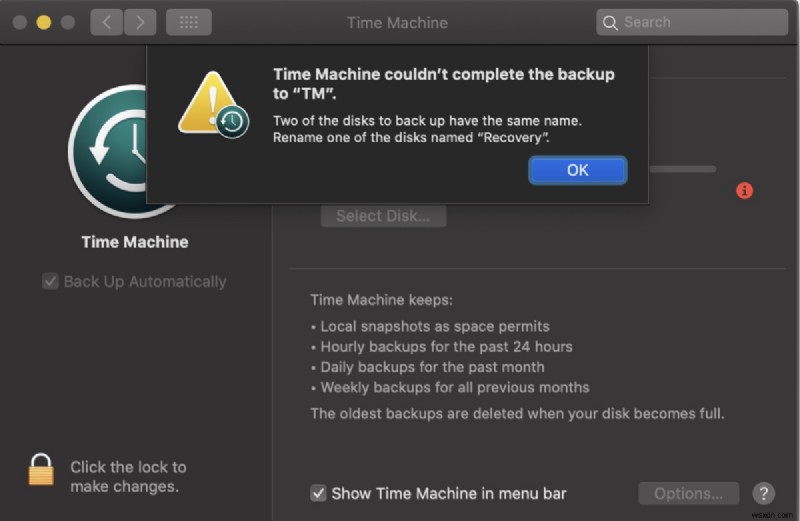 macOS Sonoma, Ventura, এবং Sequoia-এ  টাইম মেশিন ব্যাকআপ সম্পূর্ণ করতে পারেনি  ত্রুটিগুলি সমাধান করুন 