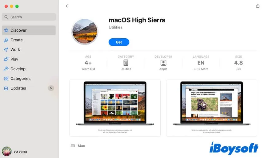 macOS হাই সিয়েরা ইনস্টলার - সমস্ত ম্যাকের জন্য বিনামূল্যে ডাউনলোড এবং সামঞ্জস্যপূর্ণ গাইড 