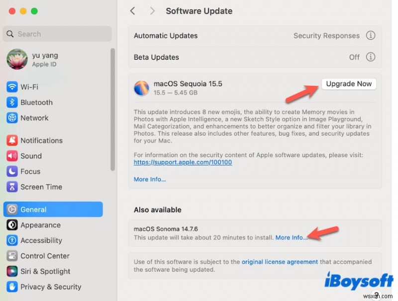 বিনামূল্যে অফিসিয়াল macOS আপডেট ডাউনলোড - সম্পূর্ণ সংস্করণ ডাটাবেস 