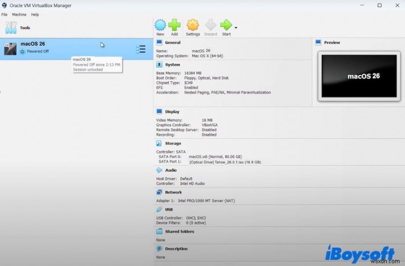 ভার্চুয়ালবক্স সহ উইন্ডোজ পিসিতে macOS 26 Tahoe চালান - ধাপে ধাপে নির্দেশিকা 