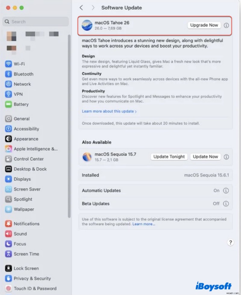 macOS Tahoe 26.3.1 সমস্যার সমাধান করা:সাধারণ সমস্যার জন্য প্রয়োজনীয় সমাধান 