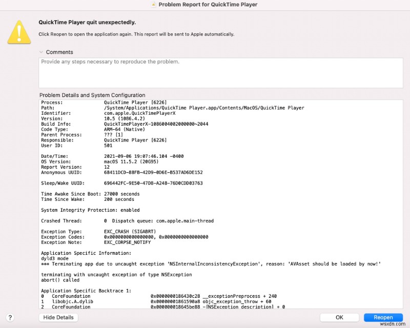 macOS এর জন্য আলটিমেট কুইকটাইম প্লেয়ার ক্র্যাশ ফিক্স গাইড