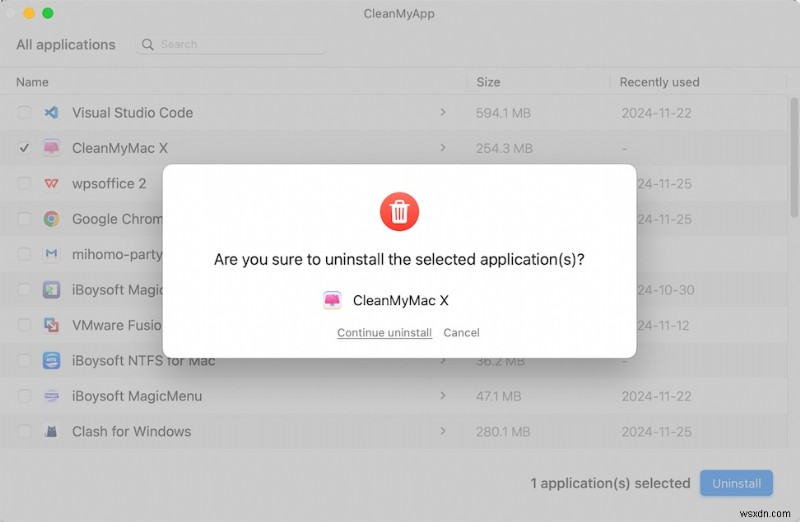 আপনার Mac থেকে CleanMyMac X/3 নিরাপদে আনইনস্টল করার সম্পূর্ণ নির্দেশিকা 