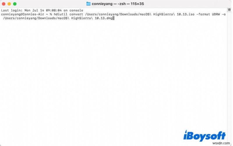 MacOS-এ ISO-কে DMG-তে রূপান্তর করুন - ধাপে ধাপে টিউটোরিয়াল 