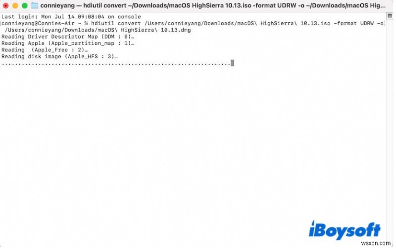 MacOS-এ ISO-কে DMG-তে রূপান্তর করুন - ধাপে ধাপে টিউটোরিয়াল 